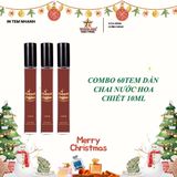  [CẮT BẾ SẴN] SET 60TEM DÁN CHAI NƯỚC HOA CHIẾT VUÔNG 10ML KHỔ A3 