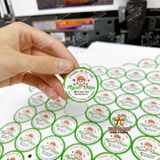  [CẮT BẾ SẴN] COMBO 1000TEM DÁN 3cm 