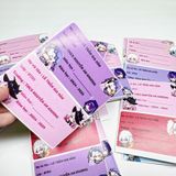  [CẮT BẾ SẴN] SET 30 NHÃN VỞ HỌC SINH IN THEO YÊU CẦU KHỔ A3 