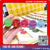  100 TEM DÁN - DECAL GIẤY BẾ SẴN NHÂN BÁNH TRUNG THU TỜ A3 