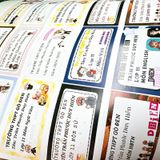  [CẮT BẾ SẴN] SET 30 NHÃN VỞ HỌC SINH IN THEO YÊU CẦU KHỔ A3 