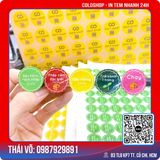  100 TEM DÁN - DECAL GIẤY BẾ SẴN NHÂN BÁNH TRUNG THU TỜ A3 