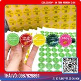  100 TEM DÁN - DECAL GIẤY BẾ SẴN NHÂN BÁNH TRUNG THU TỜ A3 