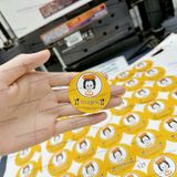  [CẮT BẾ SẴN] SET 100TEM DÁN (DECAL) CHỐNG NƯỚC IN THEO YÊU CẦU 