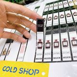  [CẮT BẾ SẴN] SET 100TEM DÁN CHAI NƯỚC HOA CHIẾT DUNG TÍCH 5ML. 