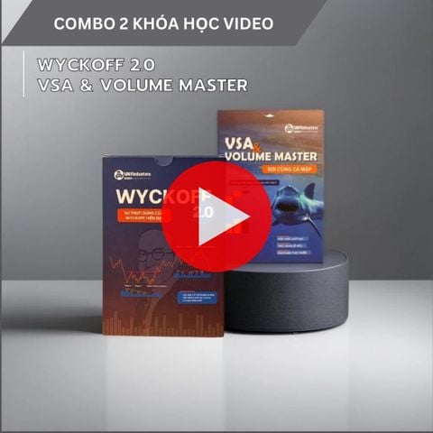 Combo 2 Khóa học Video: VSA & Wyckoff 2.0