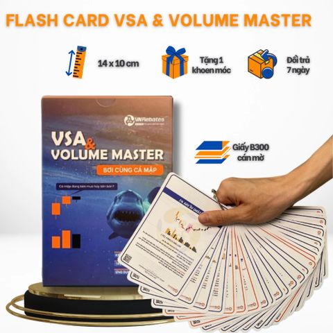 Flashcard VSA & Volume Master - “Bơi cùng cá mập”