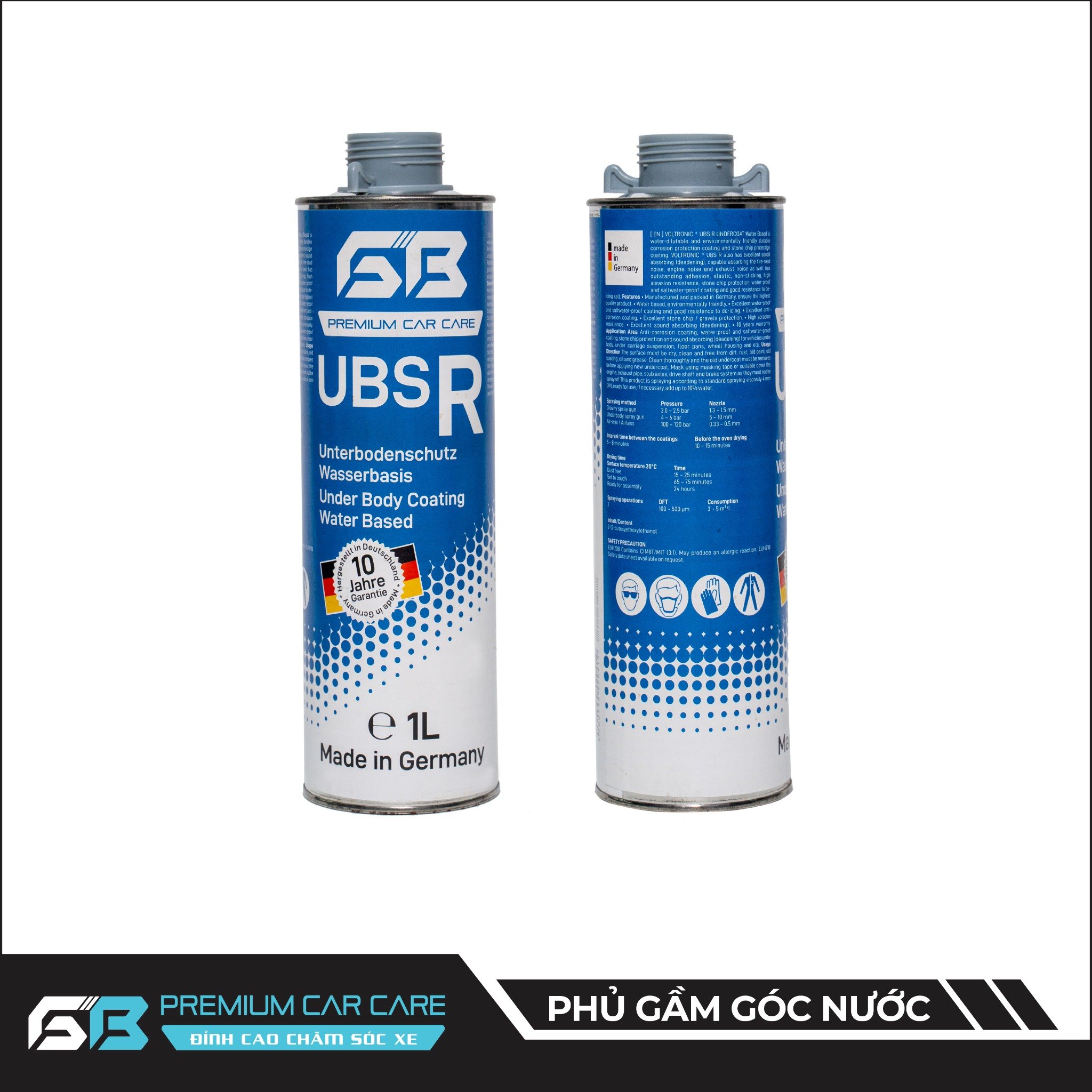 PHỦ GẦM GỐC NƯỚC GB (WATER BASED UNDERCOATING)