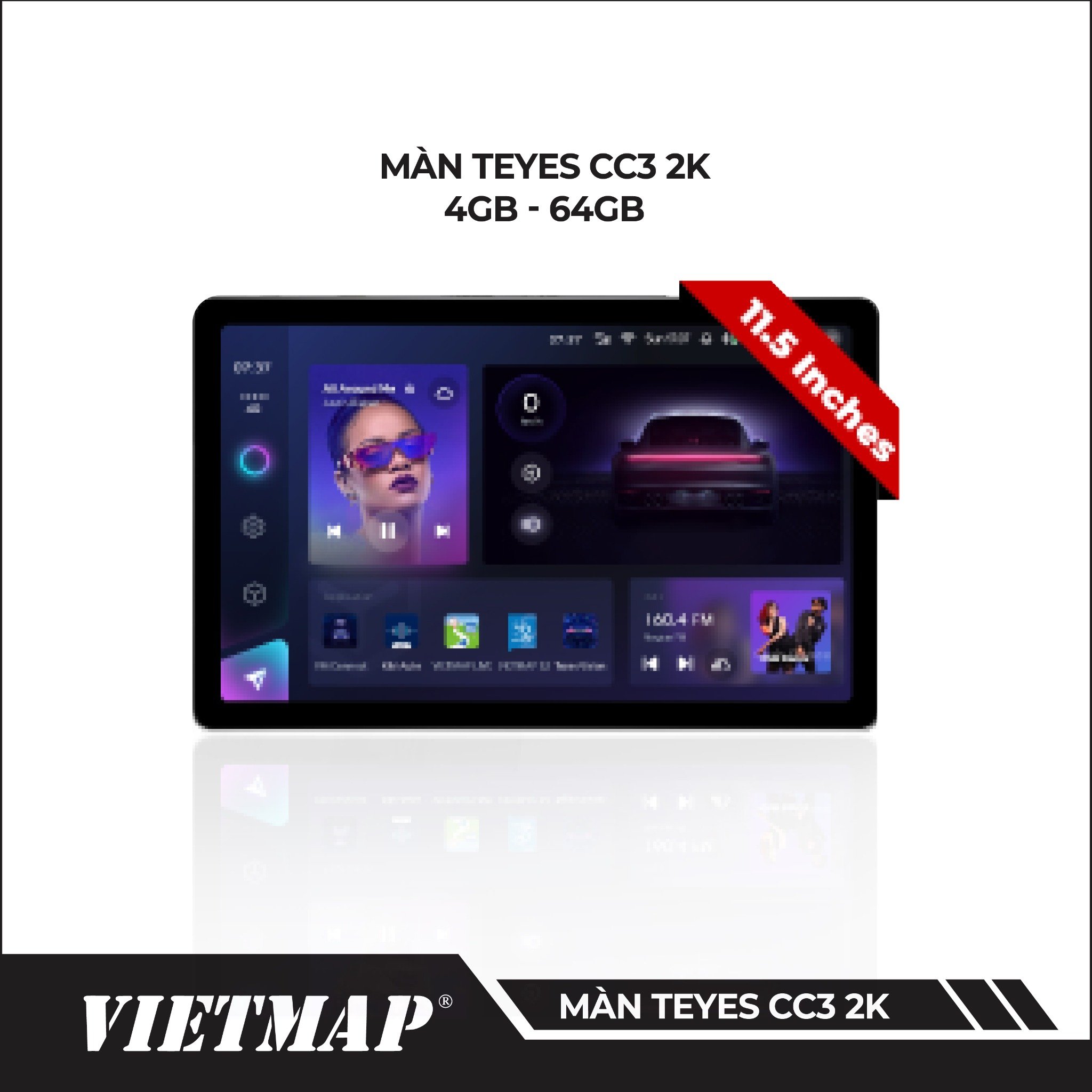 MÀN TEYES CC3 2K 4GB - 64GB