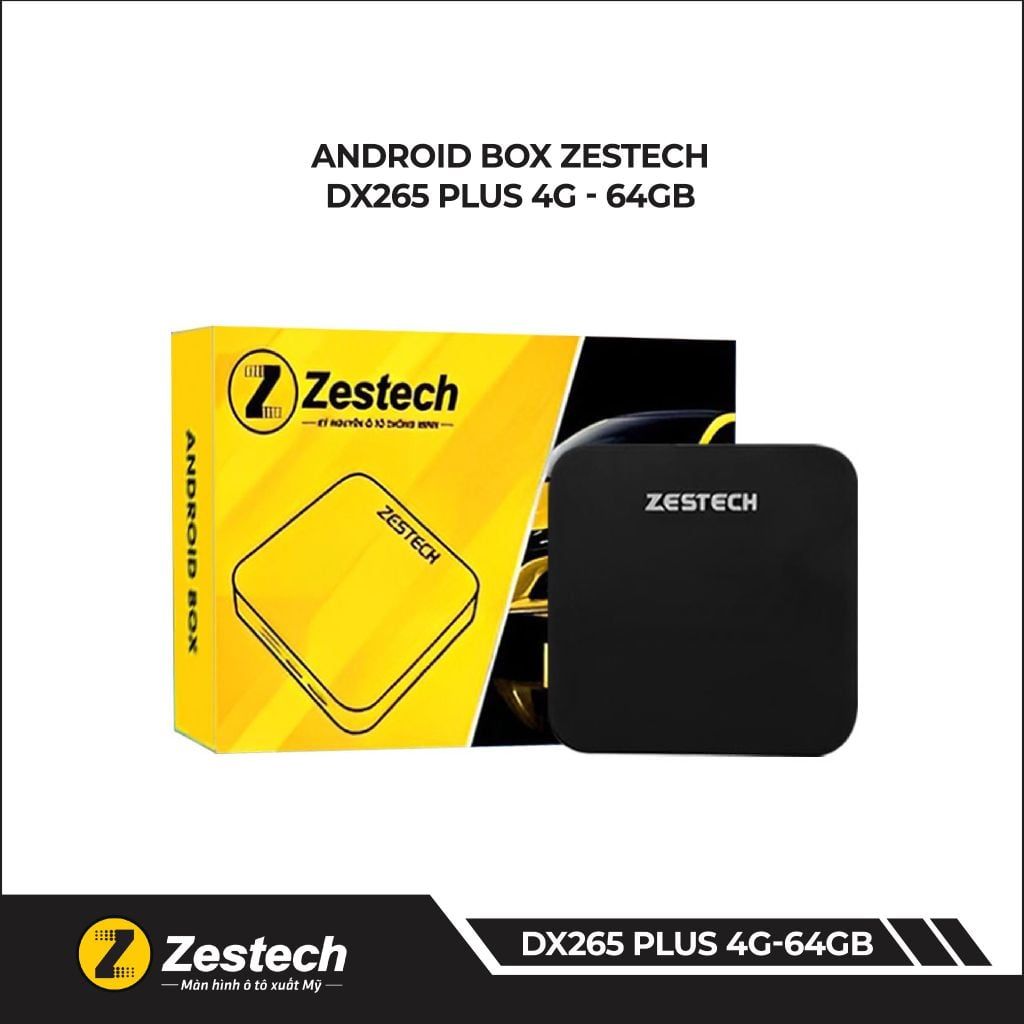 ANDROID BOX ZESTECH DX265 PLUS 4G - 64G