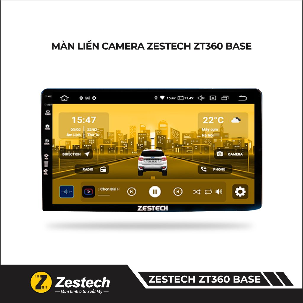 MÀN LIỀN CAMERA ZESTECH ZT360 BASE