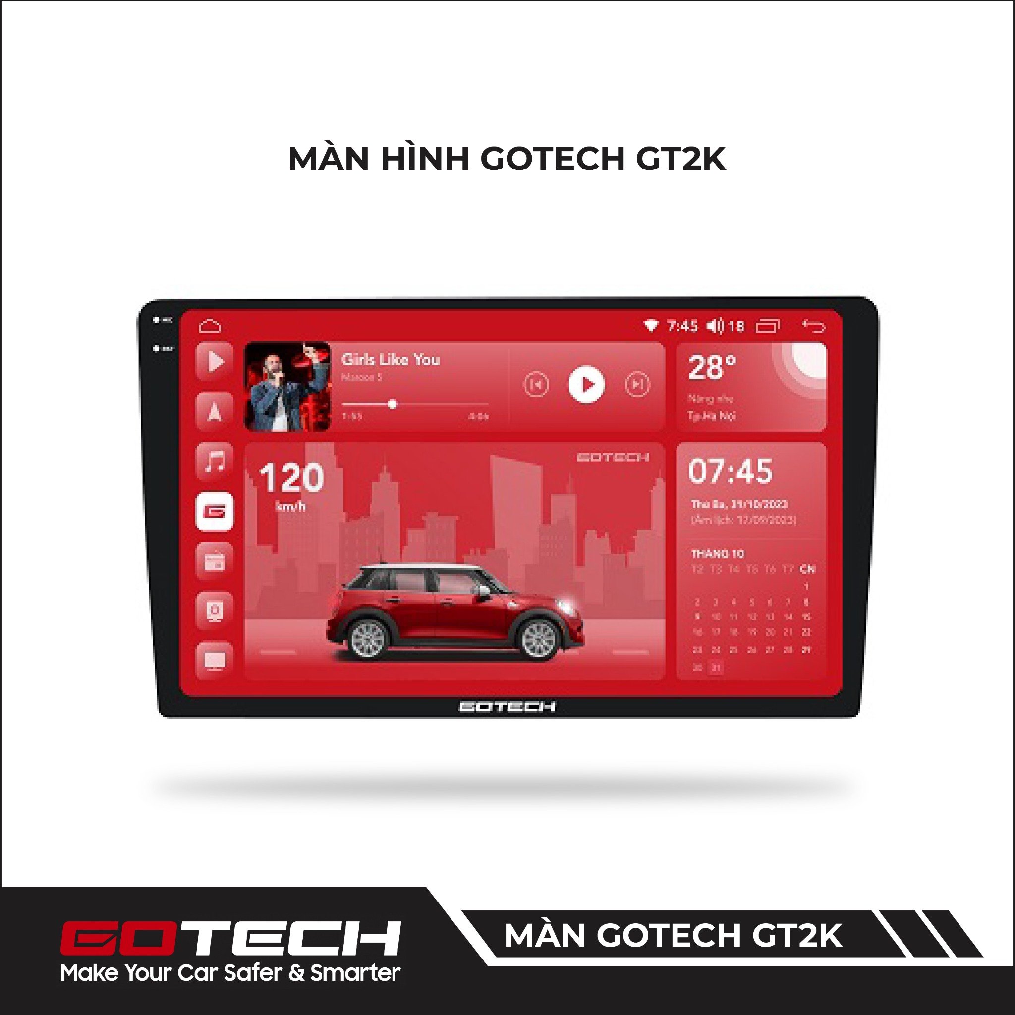 MÀN HÌNH GOTECH GT2K
