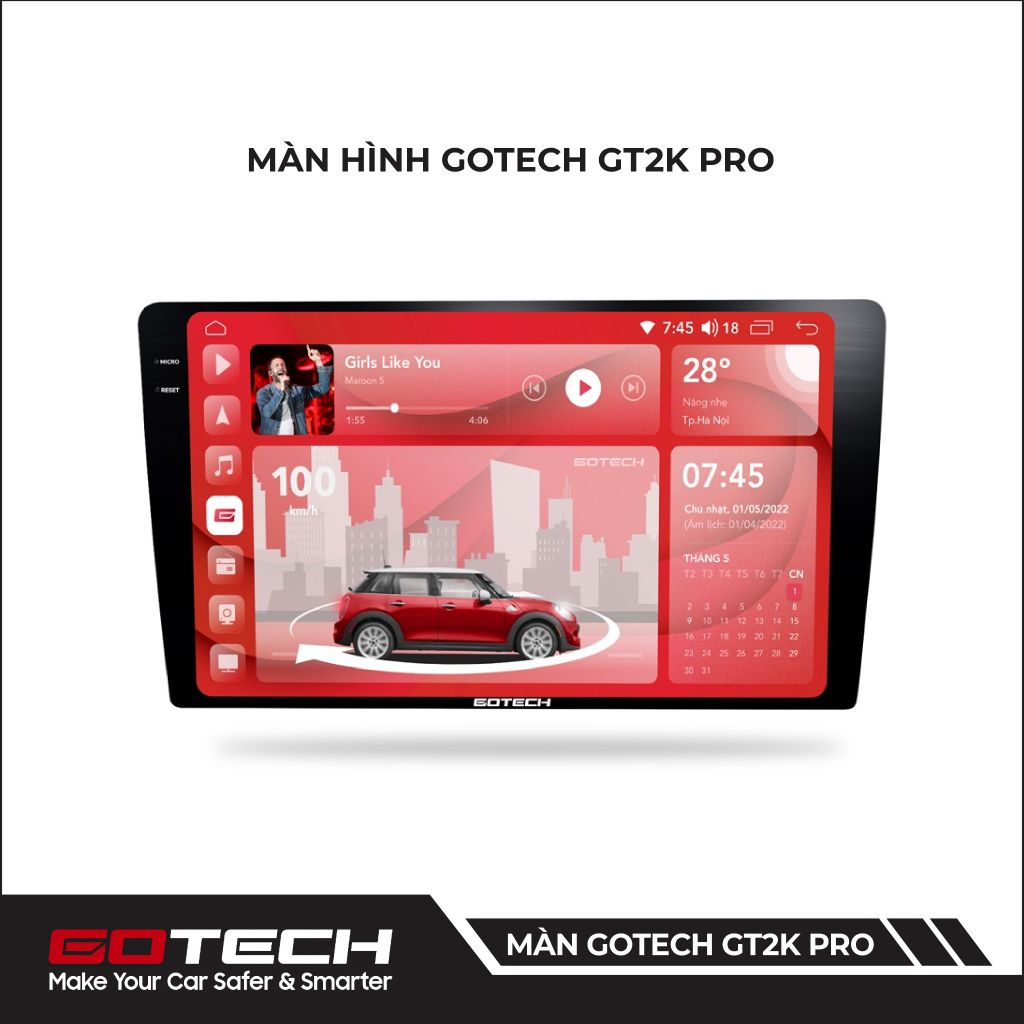 MÀN HÌNH GOTECH GT2K PRO