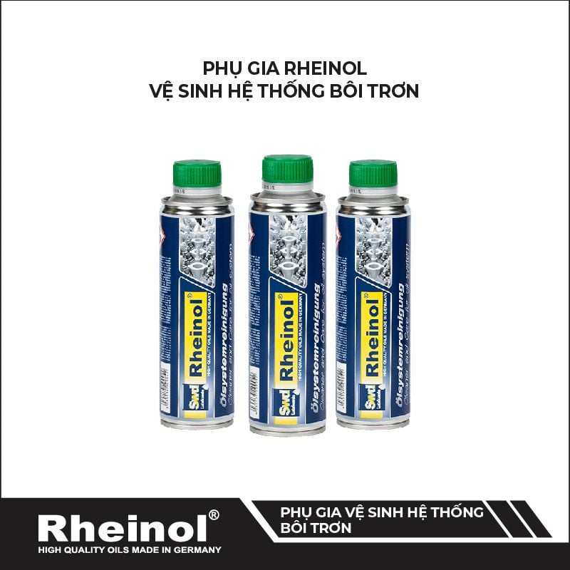 PHỤ GIA RHEINOL VỆ SINH HỆ THỐNG BÔI TRƠN