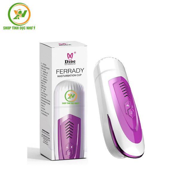 Âm đạo giả Dibe Ferrady tự động rung rên thụt và tạo nhiệt