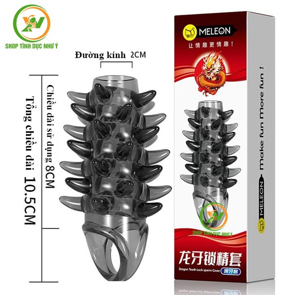 Bao cao su đôn dên hở đầu gai to có quai đeo chắc chắn