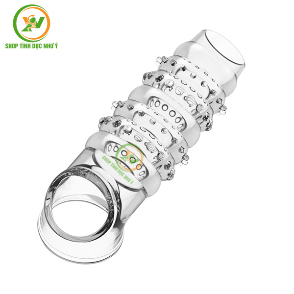 Bao cao su đôn dên hở đầu thân có gai bi mềm mại