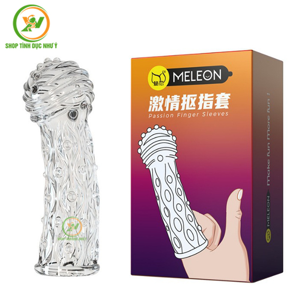 Bao cao su ngón tay Meleon đôn dên có gai nhiều mẫu