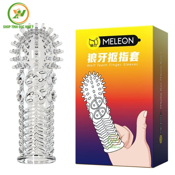 Bao cao su ngón tay Meleon đôn dên có gai nhiều mẫu