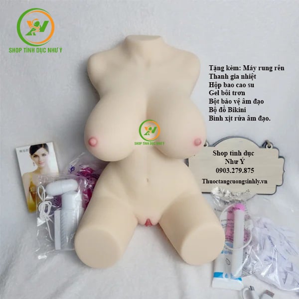 Búp bê tình dục bán thân Ani baby sưởi ấm thông minh loại to