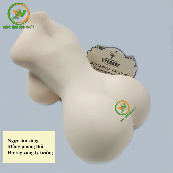 Búp bê tình dục bán thân silicon hình trái tim có tỏa nhiệt 8,5kg