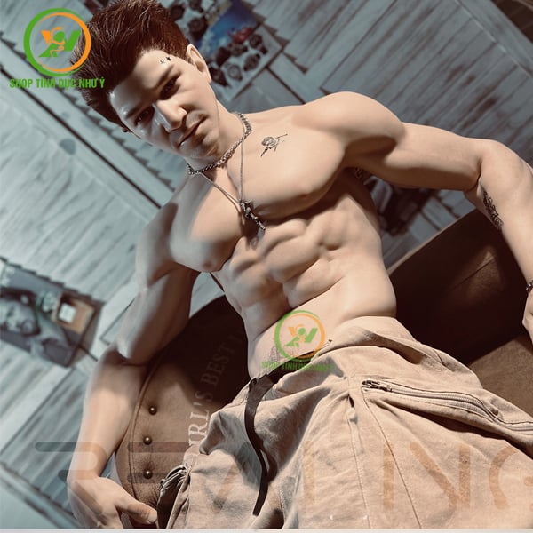 Búp bê tình dục nam cao cấp cơ bắp 6 múi Adam