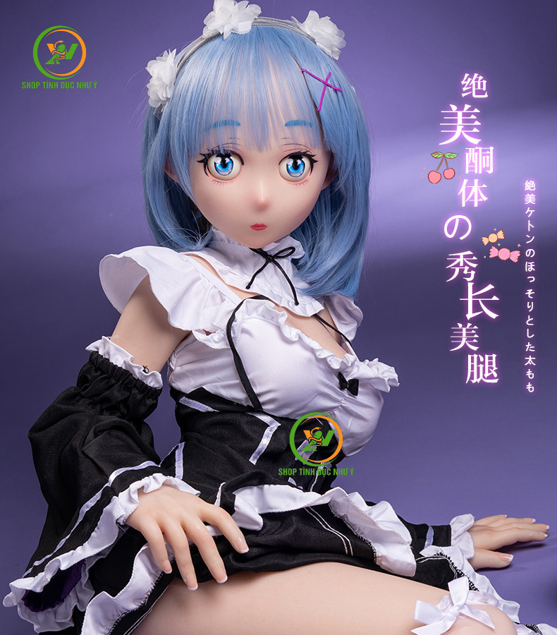 Búp bê tình dục Nhật Bản anime mini cosplay bảo mẫu ngây thơ