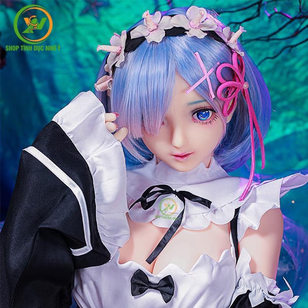 Búp bê tình dục Nhật Bản Anime mini Cosplay Nagisa mắt xanh