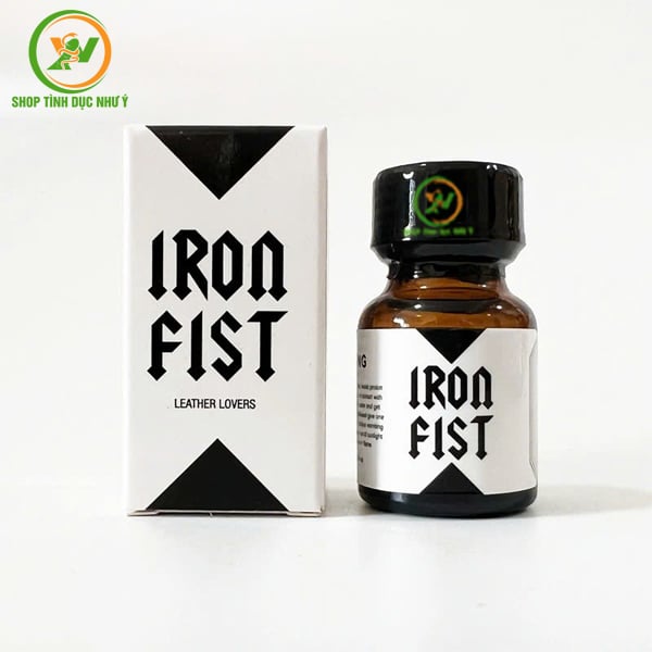 Chai hít hỗ trợ tăng cường khoái cảm Popper Iron Fist 10ml