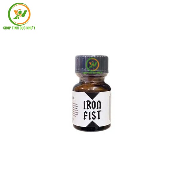 Chai hít hỗ trợ tăng cường khoái cảm Popper Iron Fist 10ml