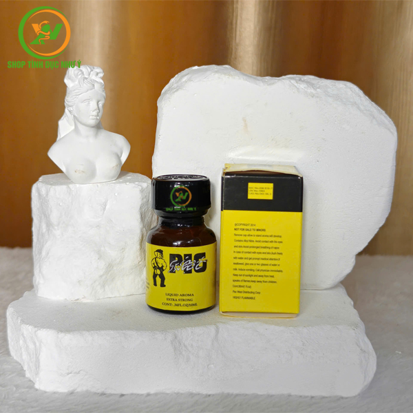 Chai thuốc hít Popper Pig Never Fake It tăng khoái cảm 10ml