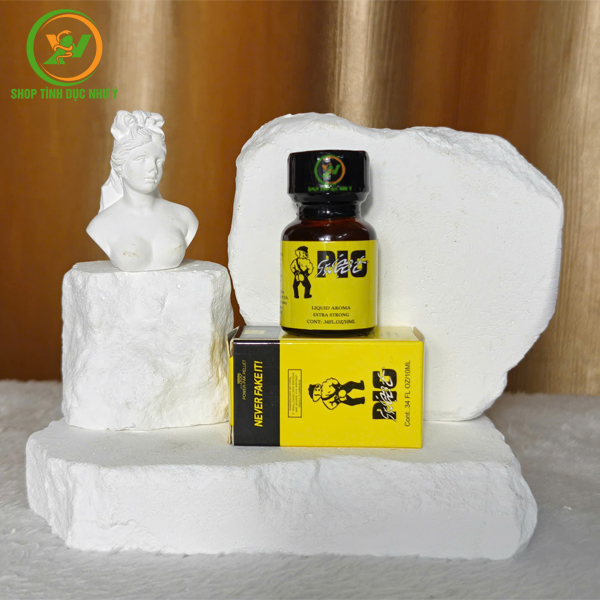 Chai thuốc hít Popper Pig Never Fake It tăng khoái cảm 10ml