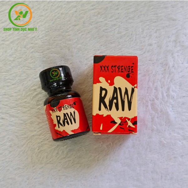 Chai thuốc hít tăng kích thích khoái cảm Popper Strenge Raw 10ml