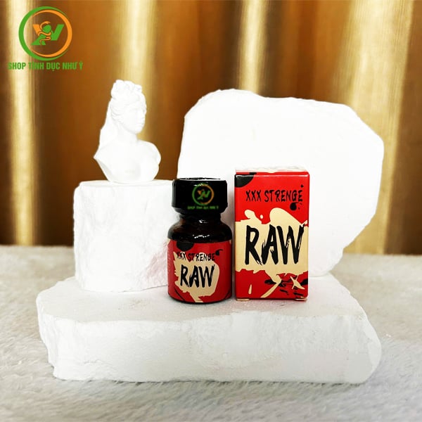 Chai thuốc hít tăng kích thích khoái cảm Popper Strenge Raw 10ml