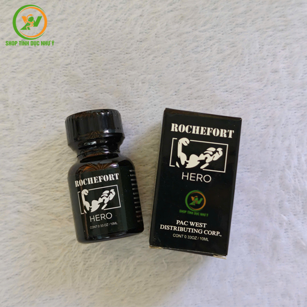 Chai thuốc hít Popper Rochefort Hero 10ml tăng khoái cảm