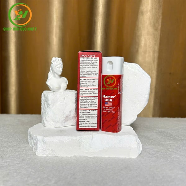 Chai xịt HAMER USA  chống xuất tinh sớm hộp 1 chai 12,5ml
