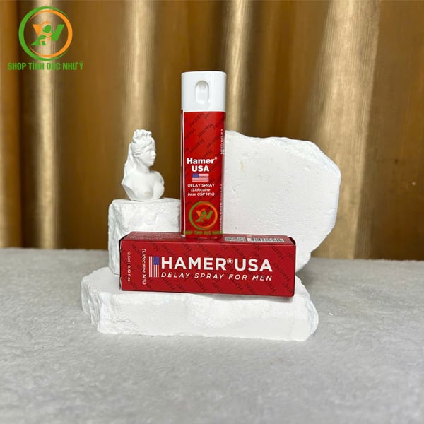 Chai xịt HAMER USA  chống xuất tinh sớm hộp 1 chai 12,5ml