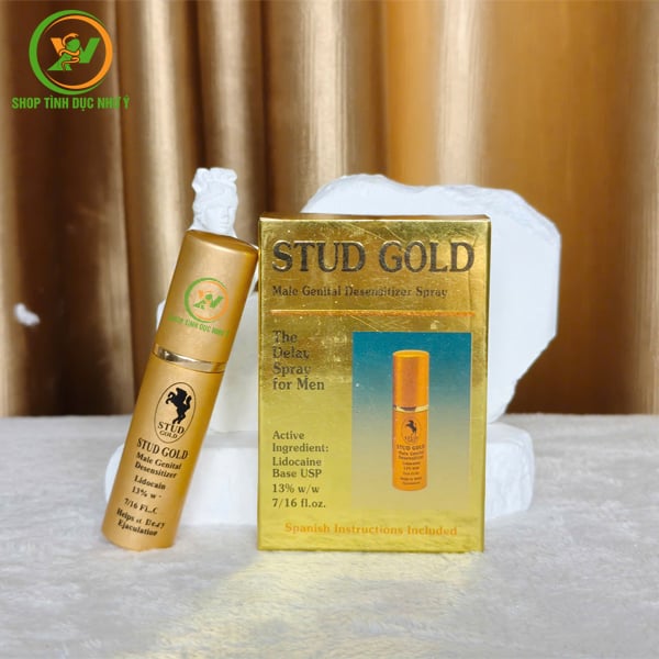 Chai xịt kéo dài thời gian quan hệ cho nam giới Stud Gold