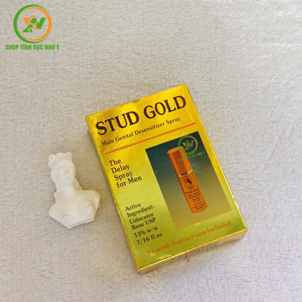 Chai xịt kéo dài thời gian quan hệ cho nam giới Stud Gold