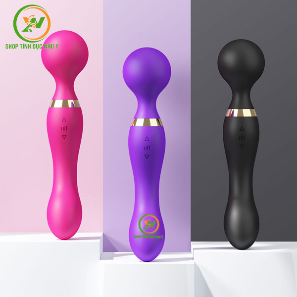 Chày rung 2 đầu kích thích điểm G và điểm C 20 tần số rung