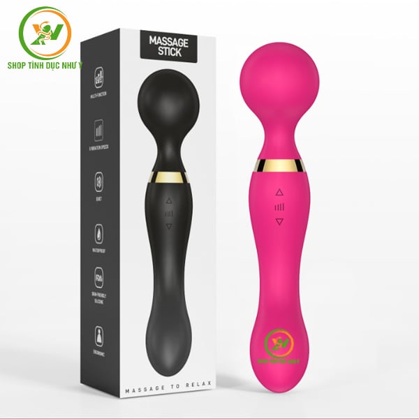 Chày rung 2 đầu kích thích điểm G và điểm C 20 tần số rung