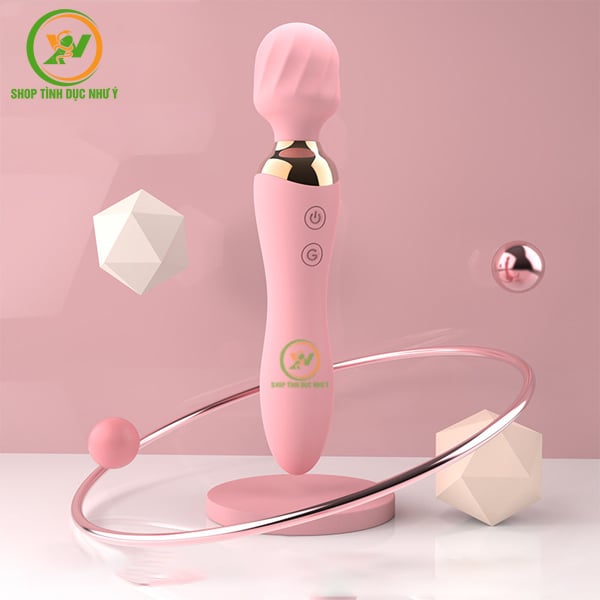 Chày rung 2 đầu rung 12 tần số giá rẻ massage những vùng nhạy cảm