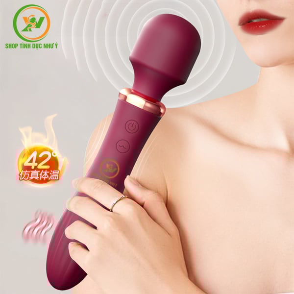 Chày rung 2 đầu rung Lilo chính hãng kích thích điểm C tỏa nhiệt