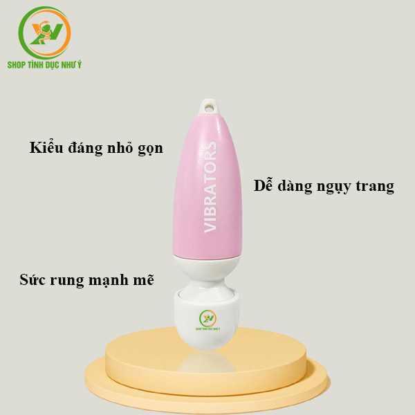Chày rung mini ngụy trang móc khóa rung mạnh giá rẻ