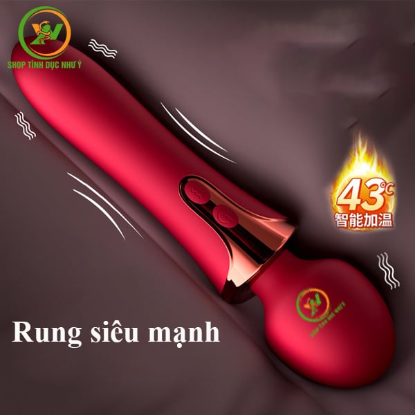 Chày rung tỏa nhiệt 43 độ 10 chế độ rung chính hãng Galaku