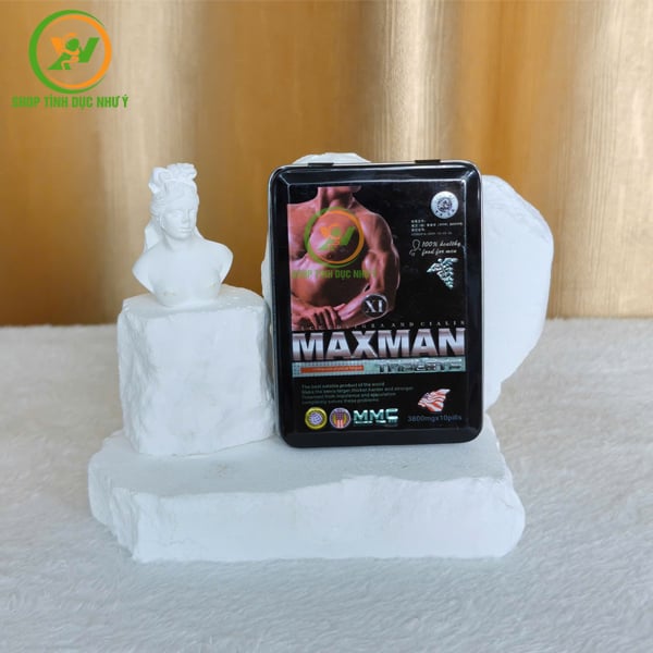 Thuốc kích dục tăng cường sinh lý nam MAXMAN 3800mg dạng viên