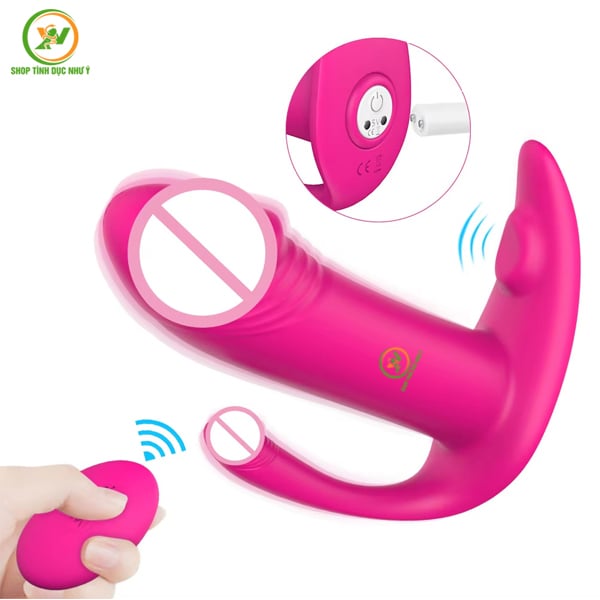 Chip rung 2 đầu hình dương vật 9 tần số điều khiển từ xa