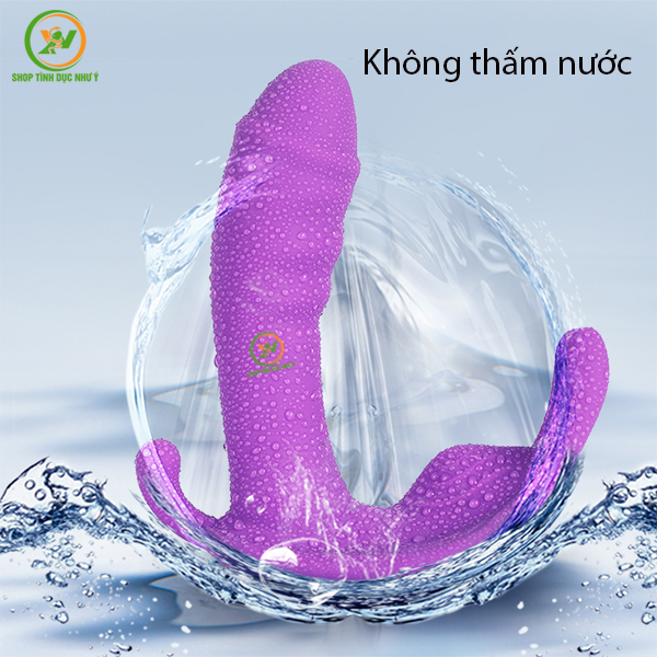 Chip rung đầu dương vật điều khiểu remote rung 10 chế độ