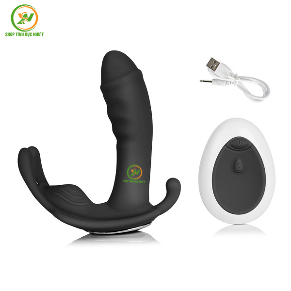 Chip rung đầu dương vật điều khiểu remote rung 10 chế độ