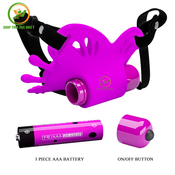 Chip rung Pretty Love có dây đeo massage kích thích âm đạo